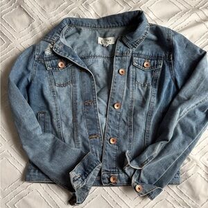 Light blue denim jacket